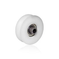 Roldana Roda Em Nylon de 2,5" Polegadas Com Eixo de 58" Com Canal U Para Portão de Correr Roldana Roda Em Nylon de 2,5" Polegadas Com Eixo de 58" Com Canal U Para Portão de Correr