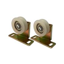 Roldana rodizio c/esfera concavo 1 1/8" em nylon c/ suporte 2 pçs jocec Roldana rodizio c/esfera concavo 1 1/8" em nylon c/ suporte 2 pçs jocec