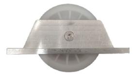 Roldana Rolamento Nylon Portão Correr Alumínio Garagem