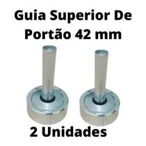 Roldana Tipo Guia Superior 42 mm Para Correr Trilho Portão, Kit com 2 Unidades - Tolemat