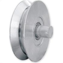 Roldana Zincada ''V'' Detoni Eixo+Rolamento 2'' - Kit C/2