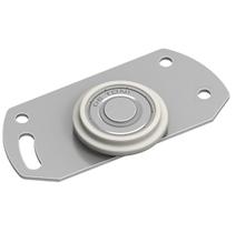 Roldanas com Rolamento para Porta de Correr Suporta 40kg Aço e Nylon Kit com 2 a 10 un Para Armário e GuardaRoupa