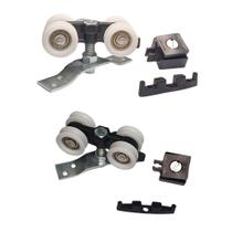 Roldanas Para Porta De Correr 4 Rodas De 28mm - Rda4 Freio e guia são presente