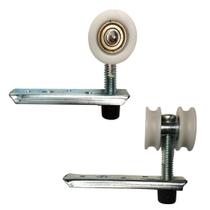 Roldanas Para Porta e janela de correr 2 rodas de 28mm com rolamento - RDX2 - Freios são presente