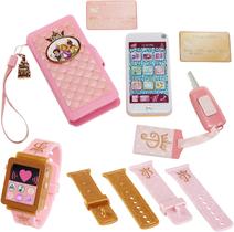 Role Play Set de Princesa com Smartphone de Brinquedo e Relógio para Meninas - Exclusivo Amazon