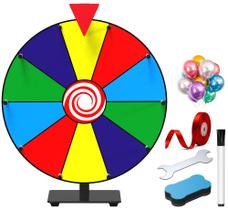 Roleta de mesa Prize Wheel S SKSTYLE de 14 polegadas com 10 slots Roleta de mesa Prize Wheel S SKSTYLE de 14 polegadas com 10 slots