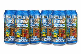 Roleta Russa - Easy IPA sem Álcool - Kit com 6 latas