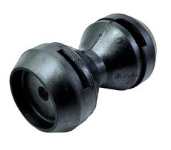 Rolete 80x100 mm + Proteção Guarnição 2 Un Borracha Reboque