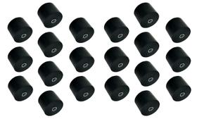 Rolete Borracha Eixo Metal Reboque Carreta Barco 50x64 20un.