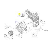 Rolete Correia Alternador Para Iveco Daily - 504247757 Rolete Correia Alternador Para Iveco Daily - 504247757
