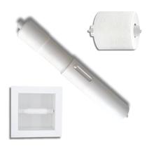 Rolete De Papel Higiênico Banheiro Mola Interna Plástico Pp