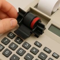 Rolete De Tinta Para Calculadora Sharp El 1801v 01 Un.