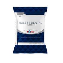 Rolete Dental de Algodão 100 Rolos - Ssplus