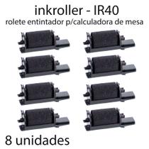 Rolete refil para calculadora de mesa modelo ir40 08 unidades Rolete refil para calculadora de mesa modelo ir40 08 unidades