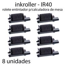 Rolete refil para calculadora de mesa modelo ir40 08 unidades Rolete refil para calculadora de mesa modelo ir40 08 unidades