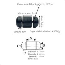 Rolete Rolo Para Reboque Carretinha Barco Lancha Jet-ski