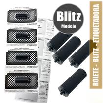 Roletes blitz com 06 unidades, refil, tinteiro para máquina de preço, etiquetadora Roletes blitz com 06 unidades, refil, tinteiro para máquina de preço, etiquetadora