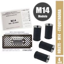 Roletes com 04 unidades, refil, tinteiro para máquina de preço, etiquetadora, escolha modelo Roletes com 04 unidades, refil, tinteiro para máquina de preço, etiquetadora, escolha modelo