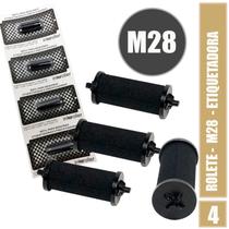 Roletes com 04 unidades, refil, tinteiro para máquina de preço, etiquetadora, escolha modelo Roletes com 04 unidades, refil, tinteiro para máquina de preço, etiquetadora, escolha modelo