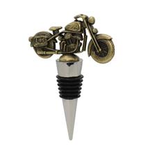 Rolha de garrafa de vinho Enuffchic Vintage Motorcycle Bronze Rolha de garrafa de vinho Enuffchic Vintage Motorcycle Bronze