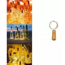 Rolha Fio De Luz 1 Mts Fada Com 10 Leds Branco Quente Rolha Fio De Luz 1 Mts Fada Com 10 Leds Branco Quente