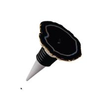 Rolha Para Bebidas Ágata Preta