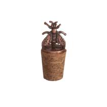 Rolha Vinho Modelo Abelha Decorativo Garrafa 1 Peça Rolha Vinho Modelo Abelha Decorativo Garrafa 1 Peça