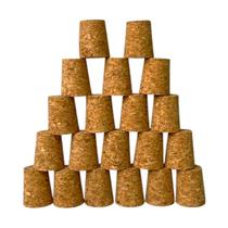 Rolhas De Cortiça Cônicas Para Garrafas 20 Unidades Rolhas De Cortiça Cônicas Para Garrafas 20 Unidades