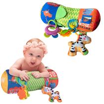 Rolinho Conforto de Atividades Bebê Sensorial Tummy Time - Zoop Toys