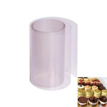 Rolinho Tira De Acetato Para Moldar Bolos 10X2M Confeitaria Rolinho Tira De Acetato Para Moldar Bolos 10X2M Confeitaria