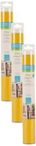 Rolinhos de vinil Cricut Premium Permanent Maize, pacote com 3 rolos de 1,2 m