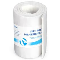 Roll de feltro ortopédico com adesivo, mistura de rayon de 6 cm x 1 m Roll de feltro ortopédico com adesivo, mistura de rayon de 6 cm x 1 m