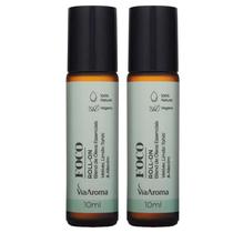 Roll-on Blend De Óleos Essenciais Foco - Via Aroma 10ml - 2 Unidades Roll-on Blend De Óleos Essenciais Foco - Via Aroma 10ml - 2 Unidades