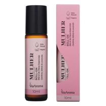 Roll-on Blend De Óleos Essenciais Mulher Via Aroma 10ml - Pronto para Pele