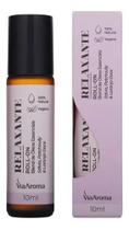 Roll-On Blend de Óleos Essencias Relaxante 10ml Via Aroma Roll-On Blend de Óleos Essencias Relaxante 10ml Via Aroma