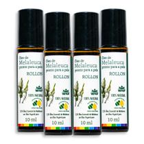 Roll-On Óleo de Melaleuca Pronto Para Uso 10ml Wnf - 4 Unid.