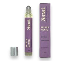 Roll-on Zenai 10mL (Relaxamento): Lavanda & Bergamota Cristal: Ametista