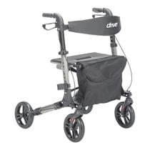 Rollator Drive Medical, compacto, dobrável, leve, 7 kg