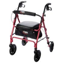 Rollator Walker Carex com altura ajustável com assento de 250 libras