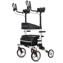 Rollator Walker ELENKER dobrável verticalmente com assento e rodas Rollator Walker ELENKER dobrável verticalmente com assento e rodas