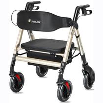 Rollator Walker FlyingJoy com assento de 204 kg de capacidade