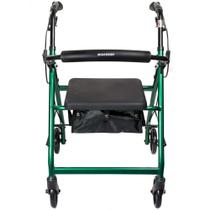 Rollator Walker McKesson Alumínio leve 300 kg verde Rollator Walker McKesson Alumínio leve 300 kg verde