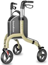 Rollator Walker Soundfuse de 3 rodas, leve e dobrável