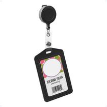 Roller Clip Cracha Para Credencial Carteirinha De Estudante