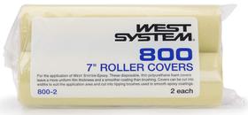 Roller Cover West System 800 7" Foam, pacote com 2