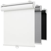 Roller Shades AYZOT 100% Blackout sem fio 20x72cm brancos