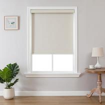 Roller Shades Joydeco 100% Blackout 34x75cm Bege
