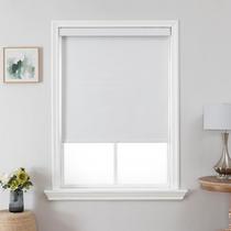 Roller Shades Joydeco 100% Blackout sem fio 43x122cm, branco