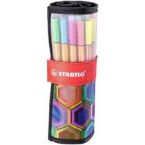 Rollerset - Stabilo Point 88 - Caneta com Ponta Sintetica - 20 Cores + 5 Neon Rollerset - Stabilo Point 88 - Caneta com Ponta Sintetica - 20 Cores + 5 Neon