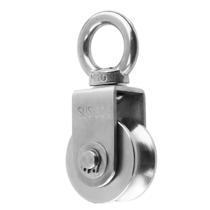 Rolley Block U Cable Polia Roda de aço inoxidável 350 kg